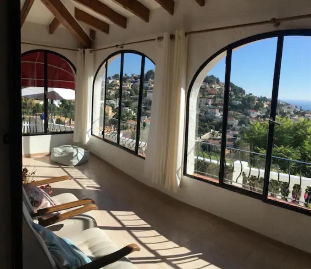 Charming Villa In Montemar With Private, Heated Pool And Sea Views Benissa Εξωτερικό φωτογραφία